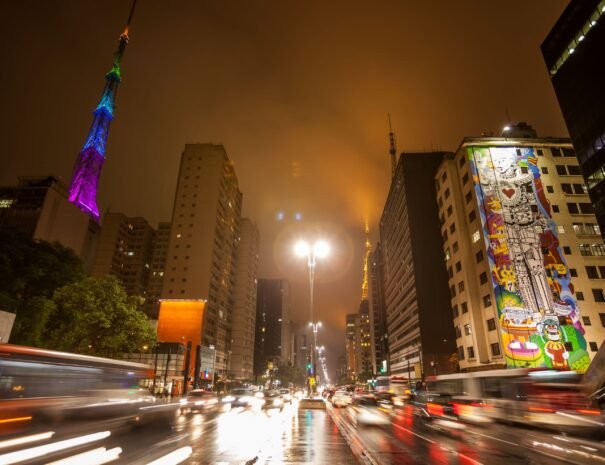Sao Paulo Night Tour Paulista Avenue